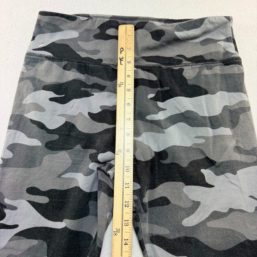 Wild Fable Leggings Women Medium Gray Excellent Camo High Rise Cotton Blend